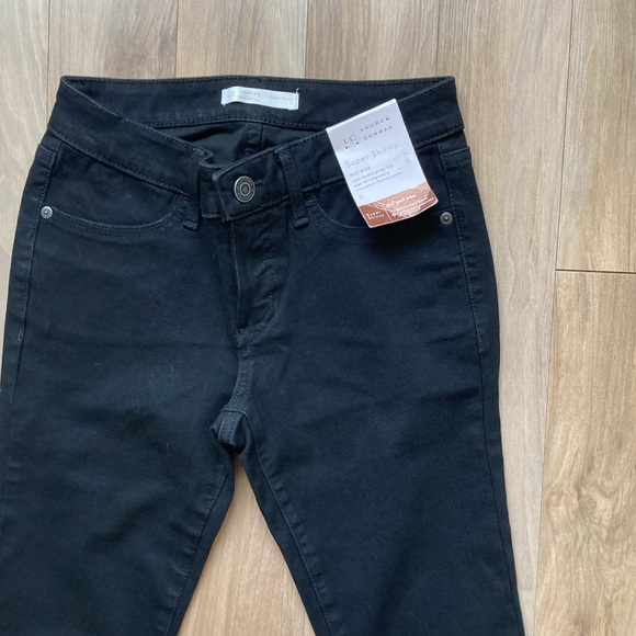 LC Lauren Conrad midrise super Skinny Jean 4 way stretch size 0 - Picture 9 of 16